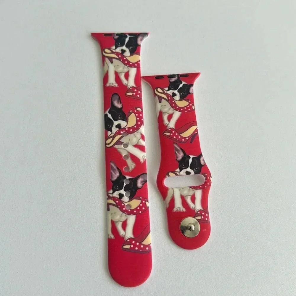 🔥 4 for $20 DEAL 🔥French Bulldog Design – NEW  Watch Band 38/40mm